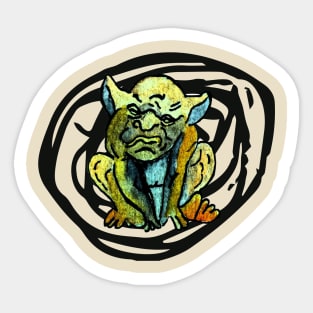 Gargoyle Sticker